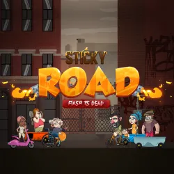 Play Sticky Road now!